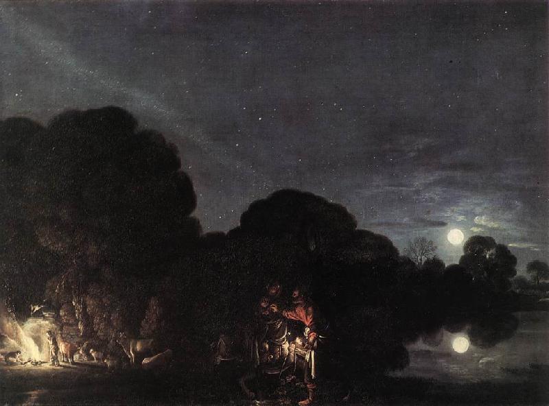 ELSHEIMER, Adam Flight into Egypt  fg